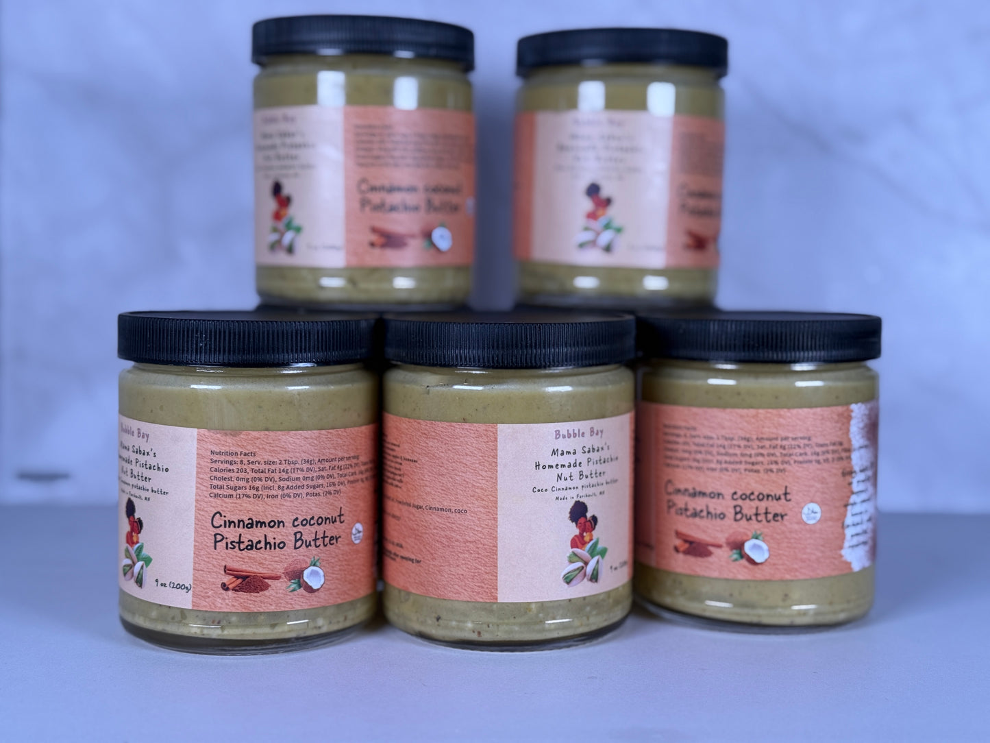 Coconut Cinnamon Pistachio Butter