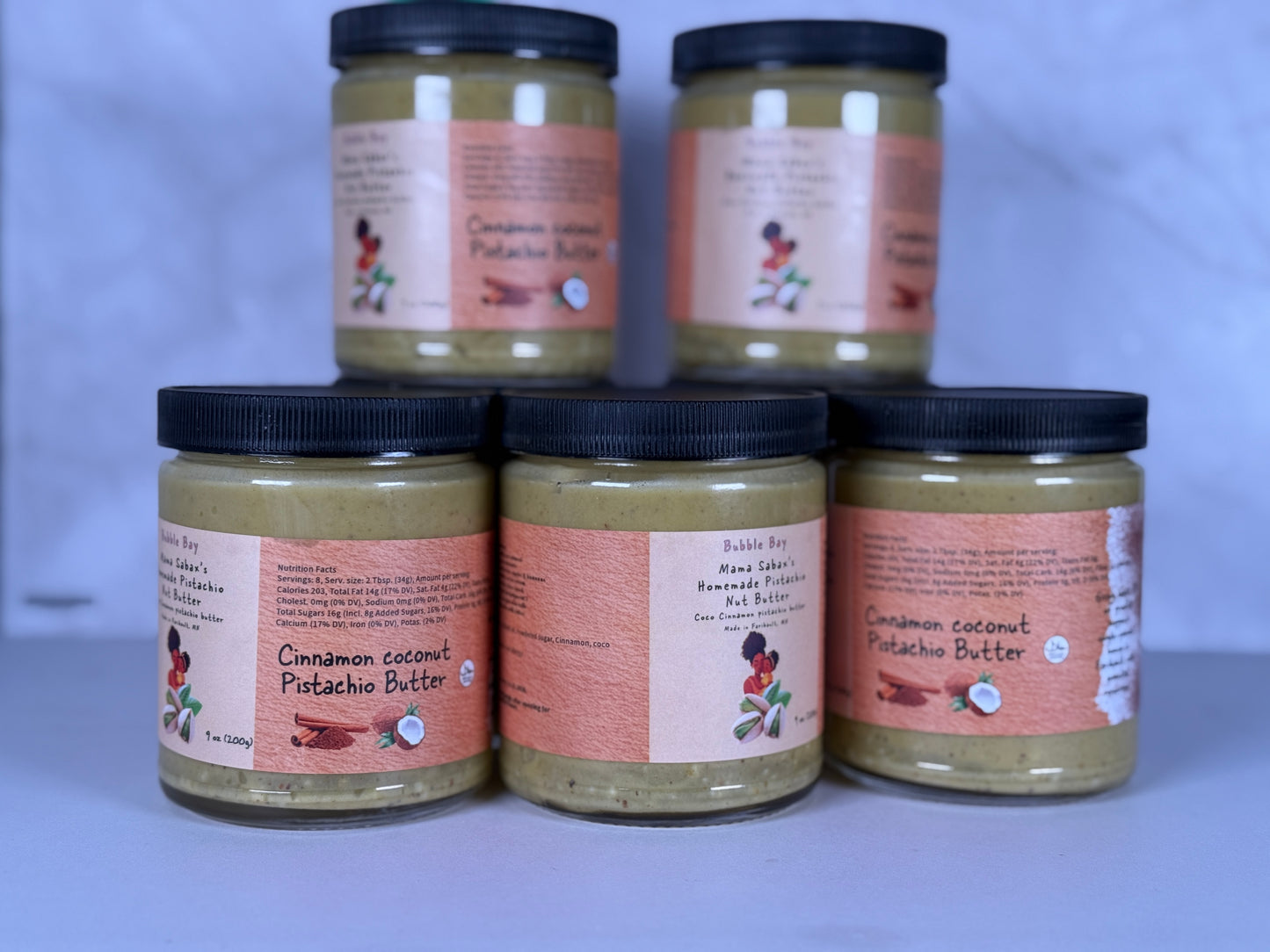 Coconut Cinnamon Pistachio Butter