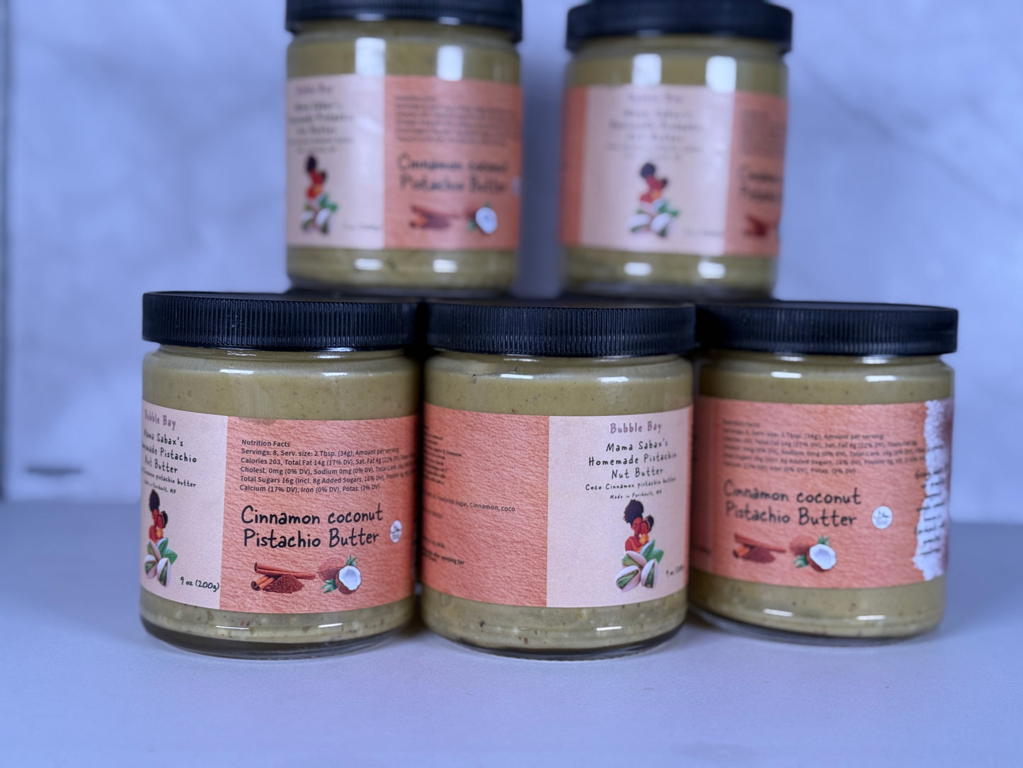 Coconut Cinnamon Pistachio Butter