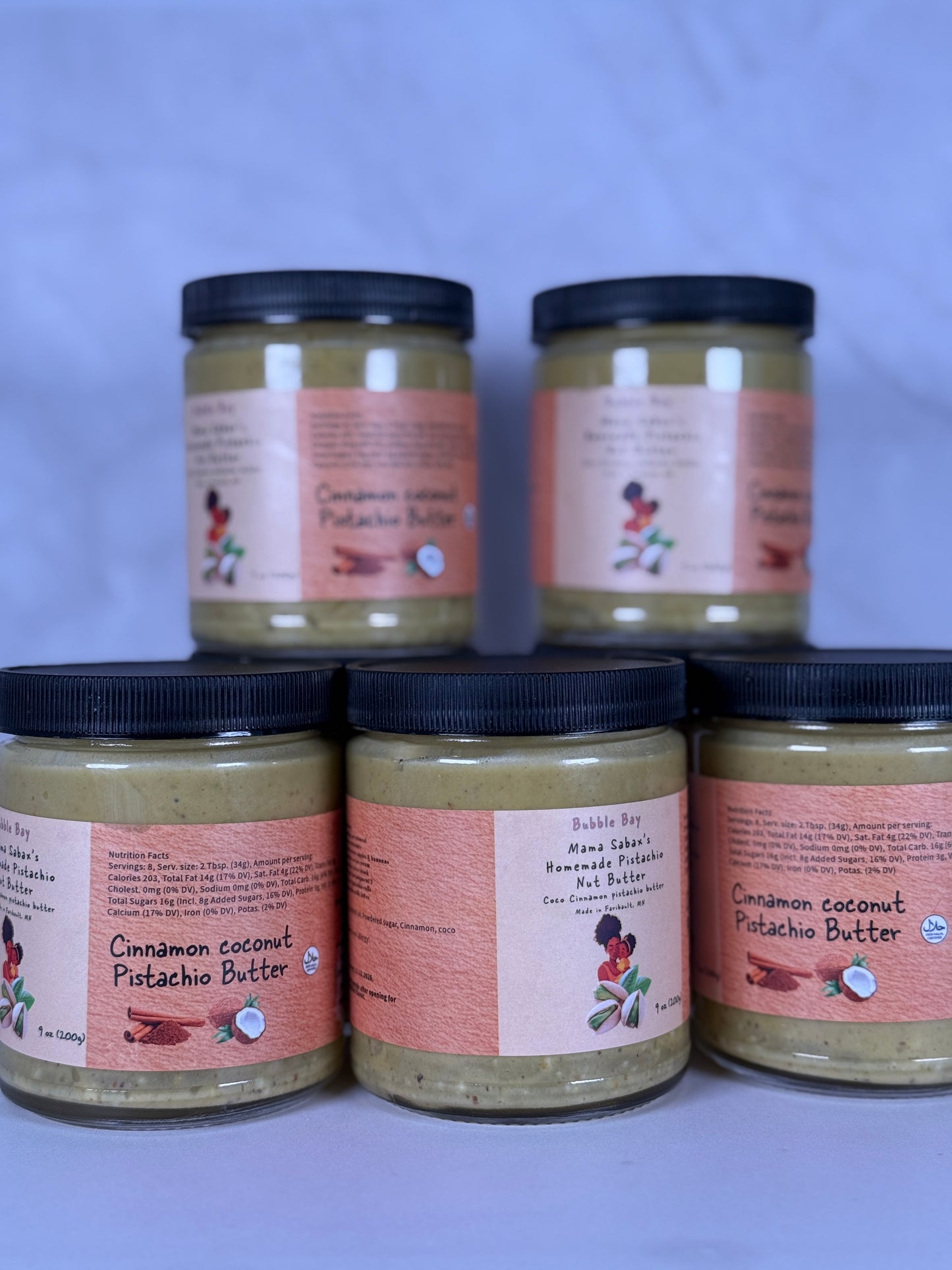 Coconut Cinnamon Pistachio Butter