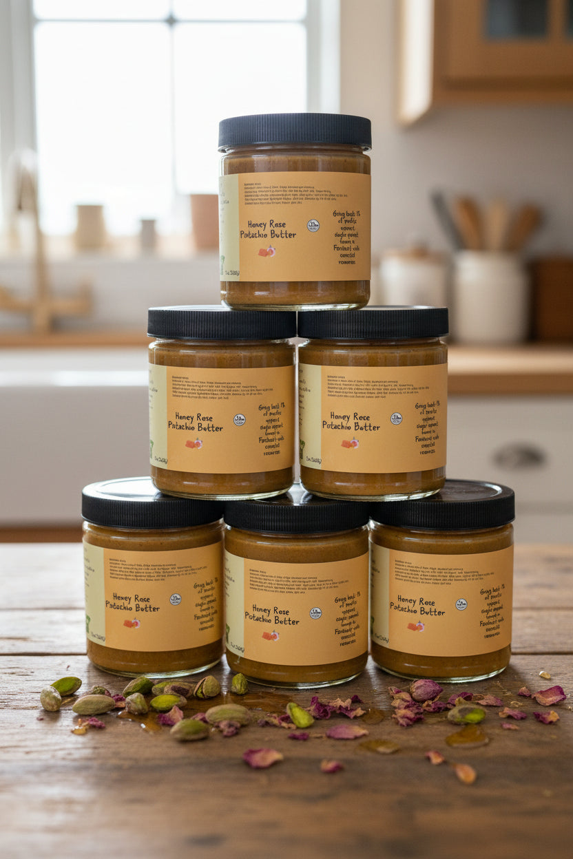🍯 Honey Rose Pistachio Butter