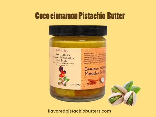 Coconut Cinnamon Pistachio Butter