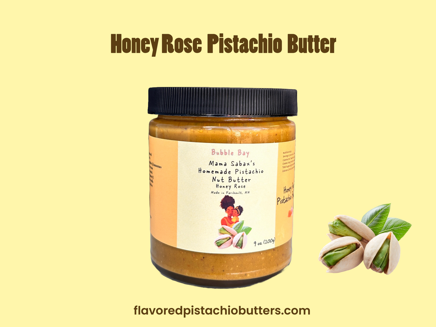 🍯 Honey Rose Pistachio Butter