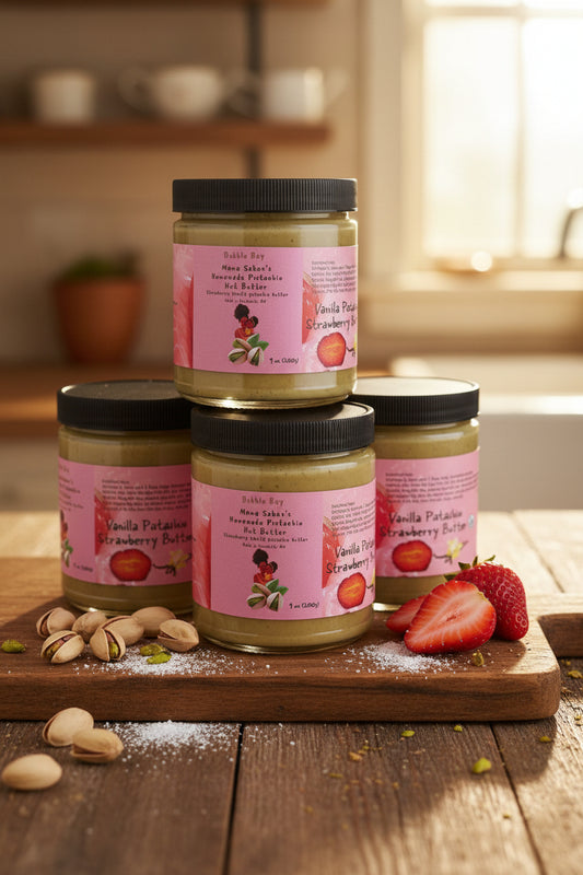 Strawberry Vanilla Pistachio Butter