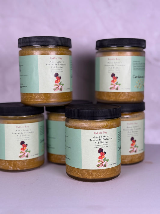 🌿 Cardamom Vanilla Pistachio Butter