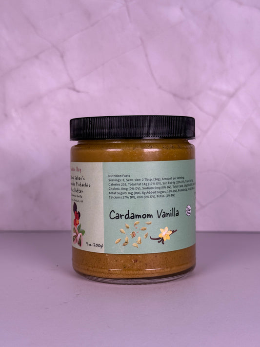 🌿 Cardamom Vanilla Pistachio Butter
